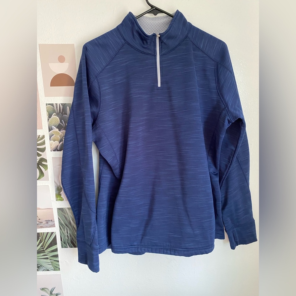 ✨Navy Blue Quarter-Zip Pullover✨